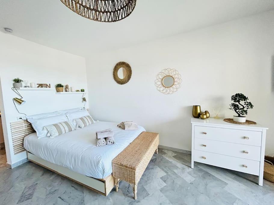 Studio Chic & Cosy Vue Mer, Clim, Parking ลา กร็องเดอ-ม็อต ภายนอก รูปภาพ