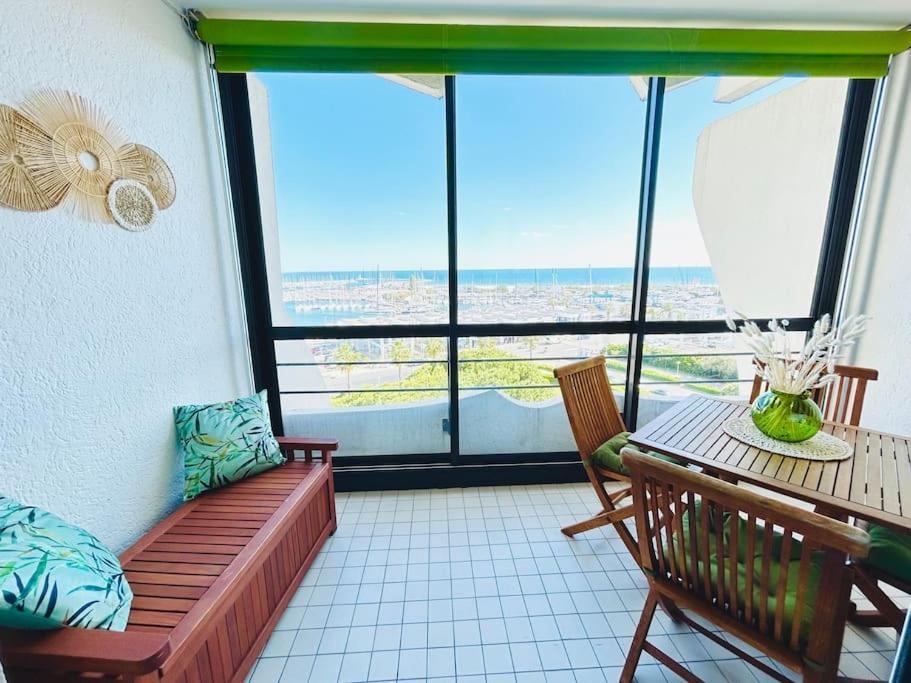 Studio Chic & Cosy Vue Mer, Clim, Parking ลา กร็องเดอ-ม็อต ภายนอก รูปภาพ