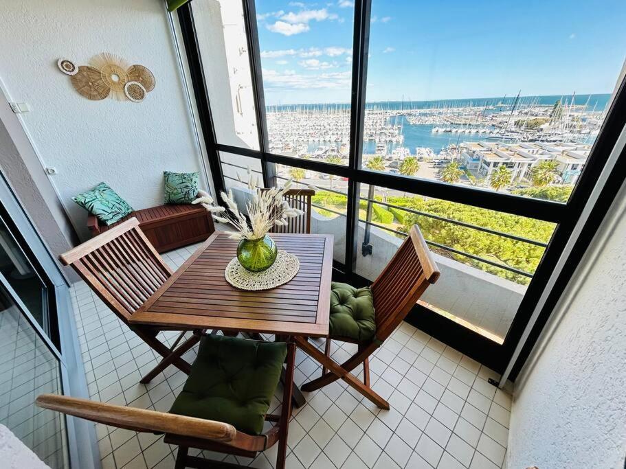 Studio Chic & Cosy Vue Mer, Clim, Parking ลา กร็องเดอ-ม็อต ภายนอก รูปภาพ