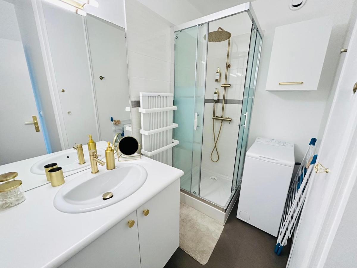 Studio Chic & Cosy Vue Mer, Clim, Parking ลา กร็องเดอ-ม็อต ภายนอก รูปภาพ